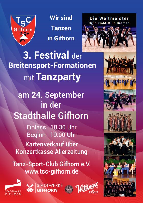 Formationsauftritt in Gifhorn am 24.09.2022